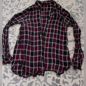Lucky Brand Red Flannel Size Small